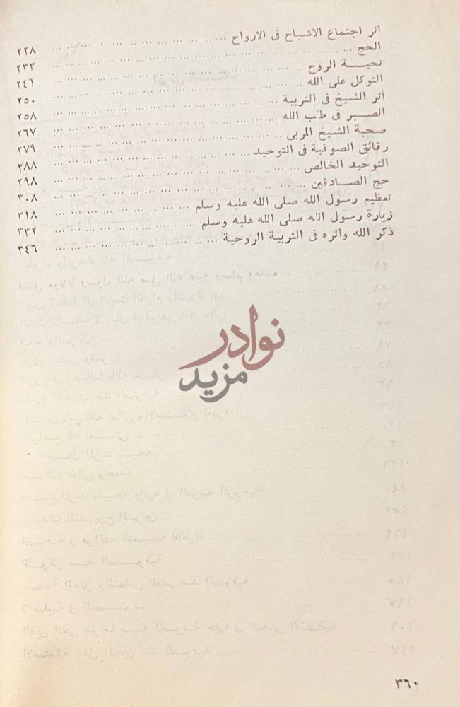 فهرس كتاب الصوفية في الهامهم استكمال فهرس
