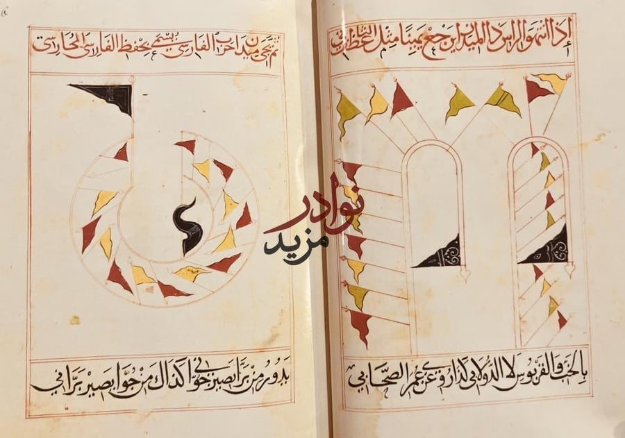 صورة مخطوط اركان المخزون وجامع الفنون /مقداد بن اسود