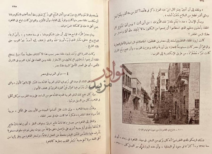 صفحة داخلية كتاب حضارة العرب مباني العرب