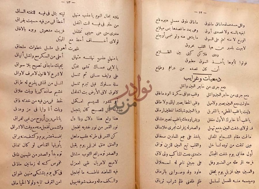 صفحة داخلية كتاب الكنوز الشعبية الرموز العربية دمعات وغرائب
