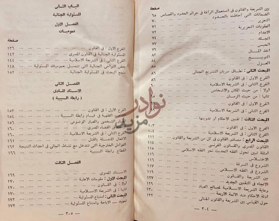 فهرس كتاب الشريعة الاسلامية والقانون الدولى العام