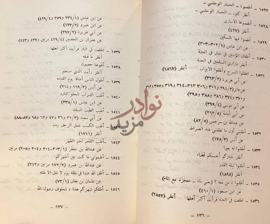 كشاف كتاب مرشد المحتار الى مافي مسند الامام احمد بن حنبل