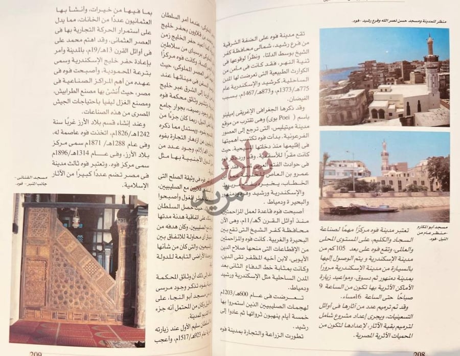 صفحة داخلية كتاب الفن المملوكي عظمة وسحر السلاطين مدينة فوه