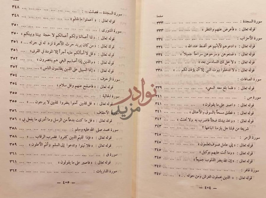 فهرس كتاب الايضاح لناسخ القران ومنسوخه ومعرفة اصوله واختلاف