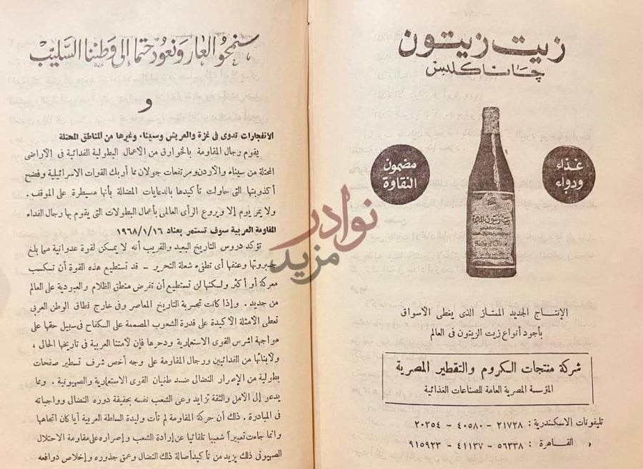 صورة كتاب الموسوعة الفلسطينية زيت زيتون