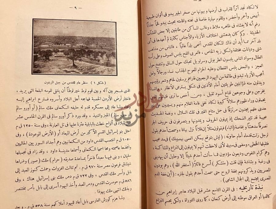 صفحة داخلية كتاب جولة في ربوع اسيا بين مصر واليابان
