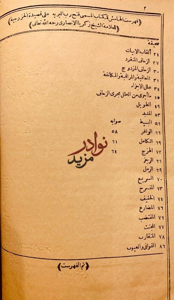 العيون الفاخرة الغامزة على خبايا الرامز-بدر الدين الدماميني