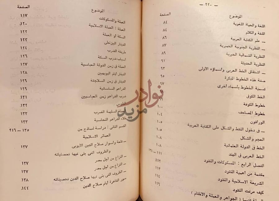 فهرس كتاب دراسات في الفنون والعمارة العربية الاسلامية