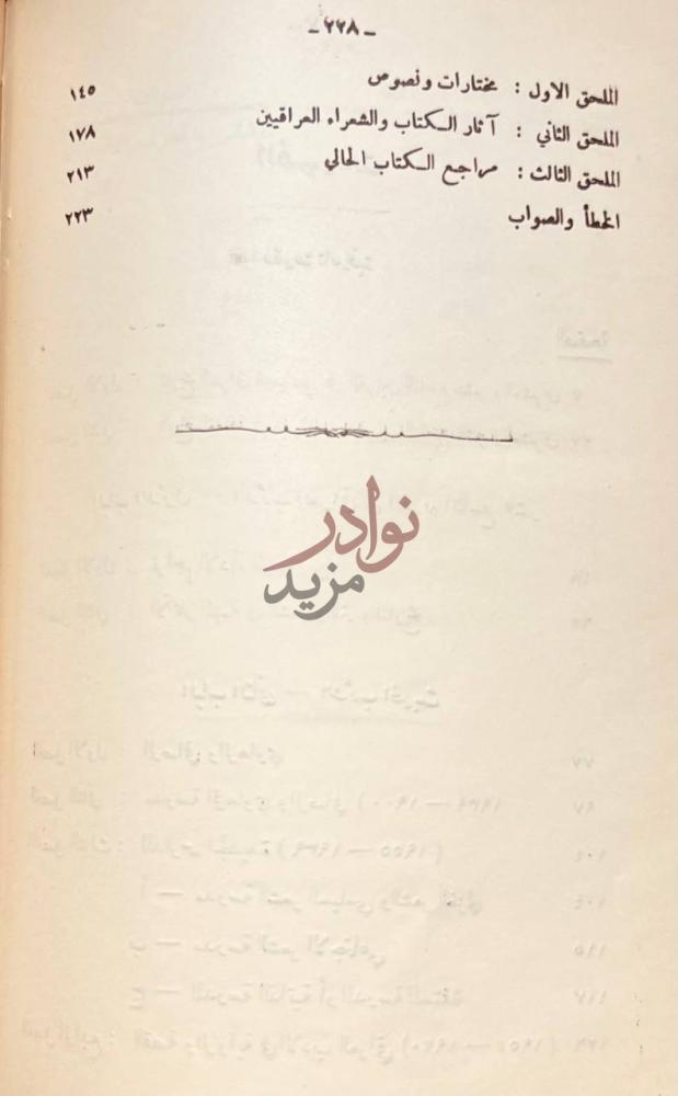فهرس كتاب تطور الفكرة والاسلوب في الادب العراقي