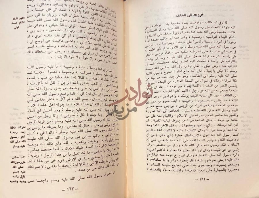 صفحة داخلية كتاب حياة سيد العرب وتاريخ النهضة الاسلامية