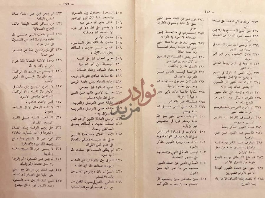 فهرس كتاب اقتضاء الصراط المستقيم مخالفة اصحاب الجحيم