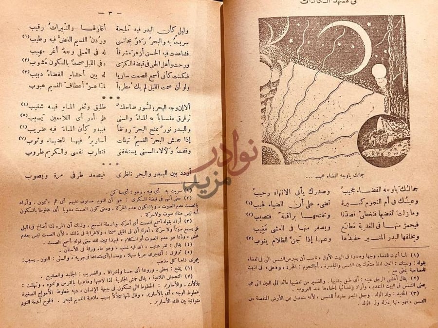 صفحة داخلية كتاب ديوان الرصافي مجلد واحد