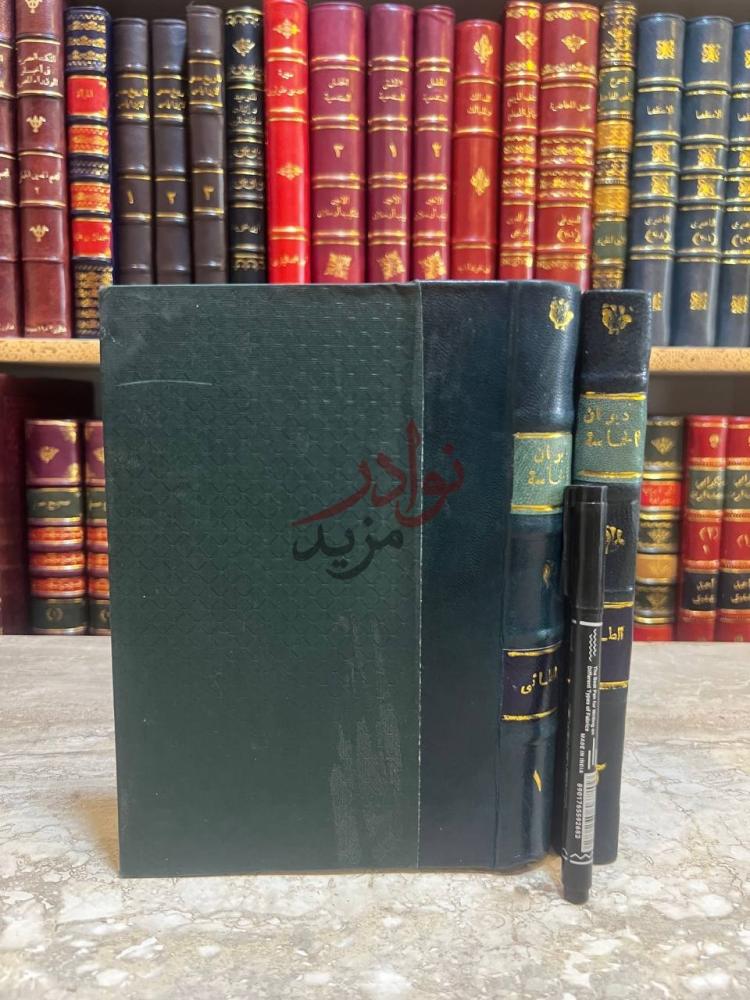 تجليد كتاب ديوان الحماسة صورة لغلاف مجلد