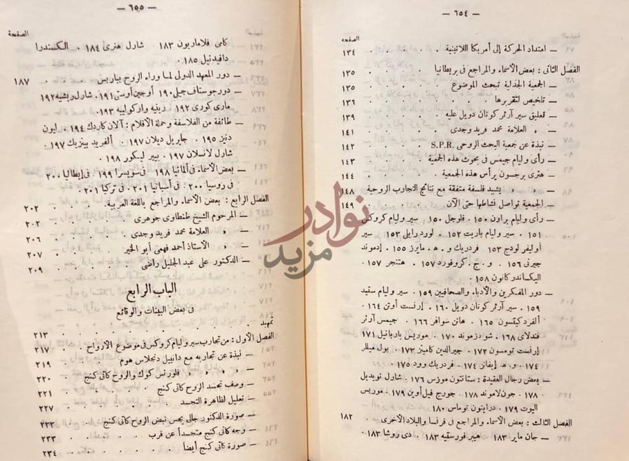فهرس كتاب الانسان روح لا جسد بحث في العلم الروحي الحديث