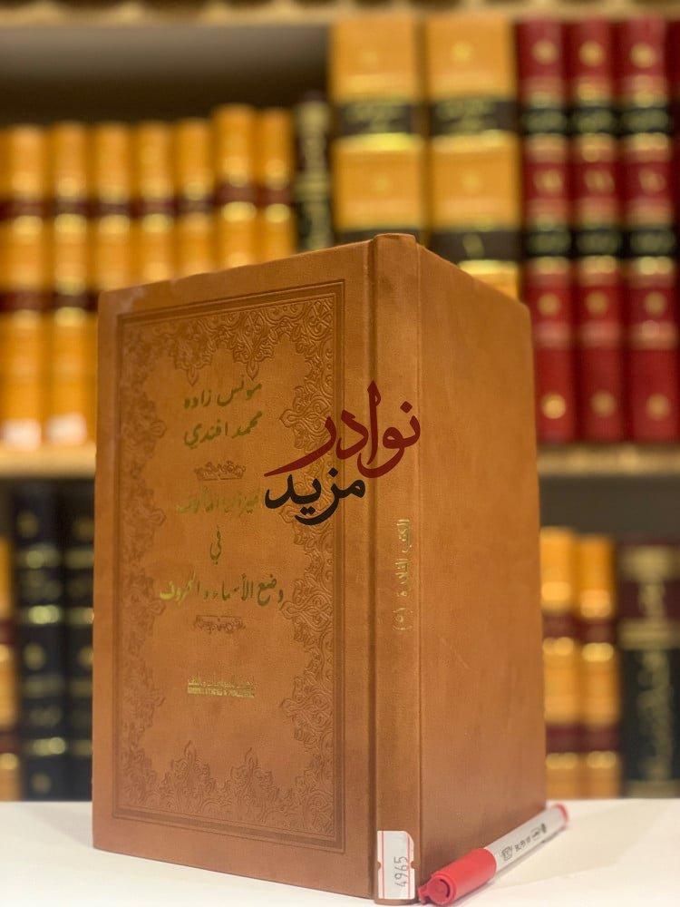 الميزان المالوف في وضع الاسماء والحروف/مونس زاده