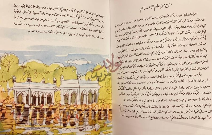 صفحة داخلية كتاب فيصل والبعث الجديد سجن من عالم الأحلام