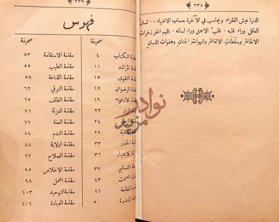 فهرس كتاب مقامات الزمخشري فهرس