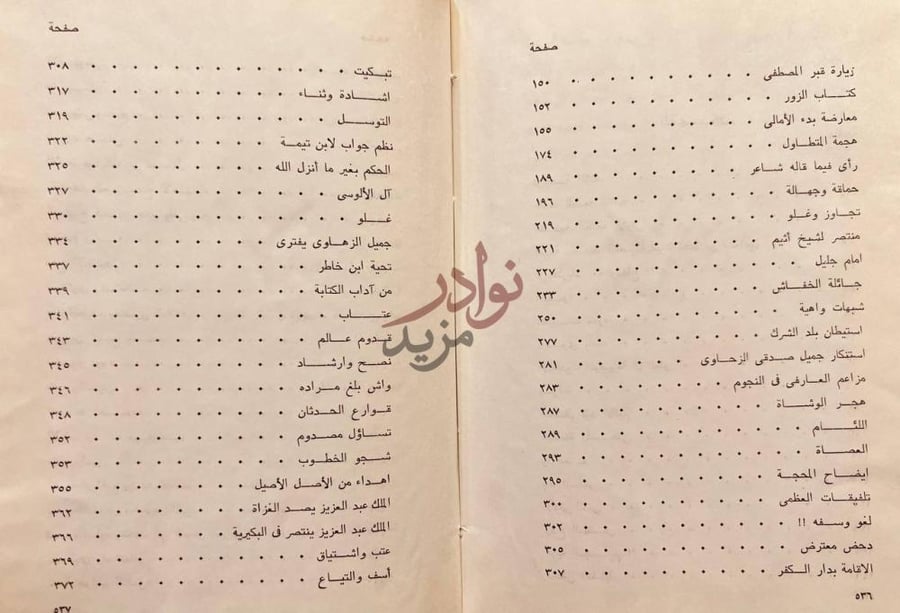 فهرس كتاب ديوان عقود الجواهر المنضدة الحسان