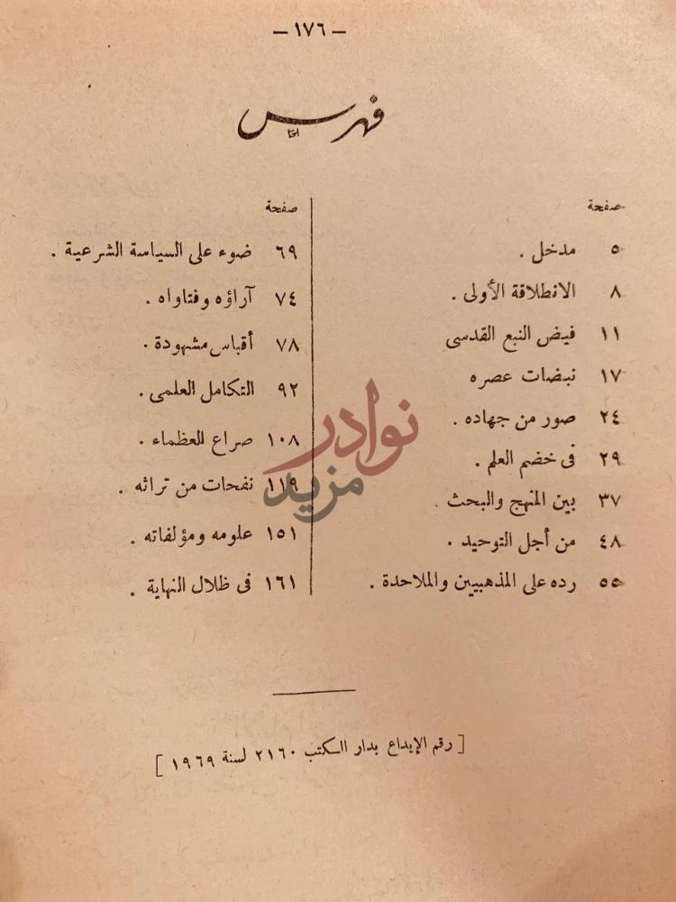 فهرس كتاب الامام ابن تيميه فهرس