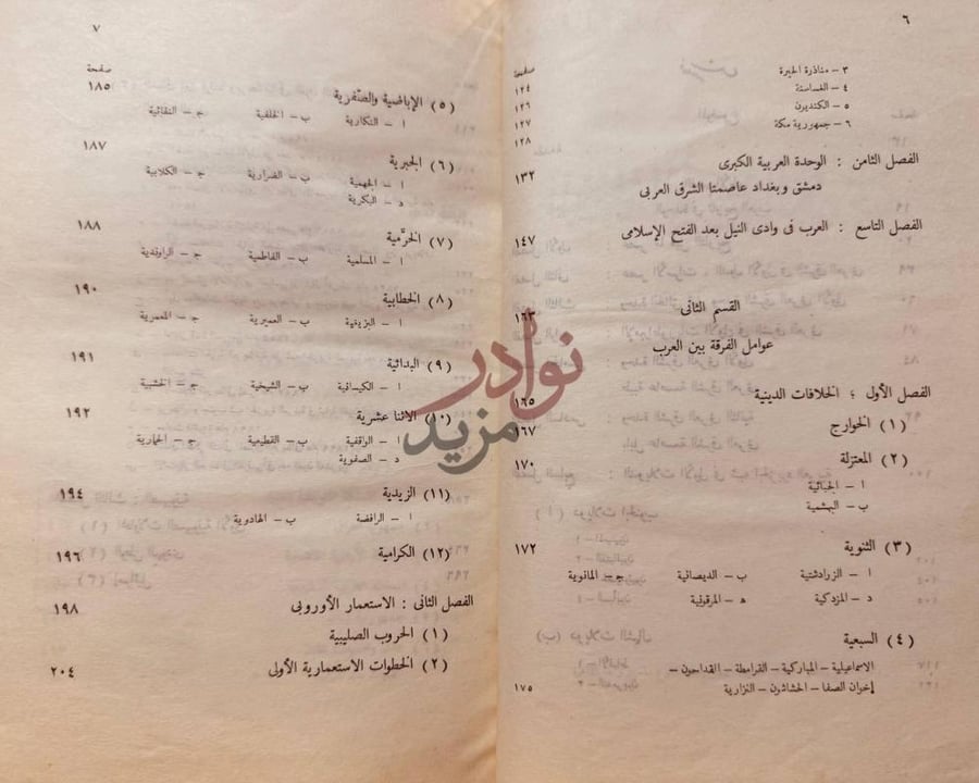فهرس كتاب الدولة العربية الكبرى استكمال الفهرس