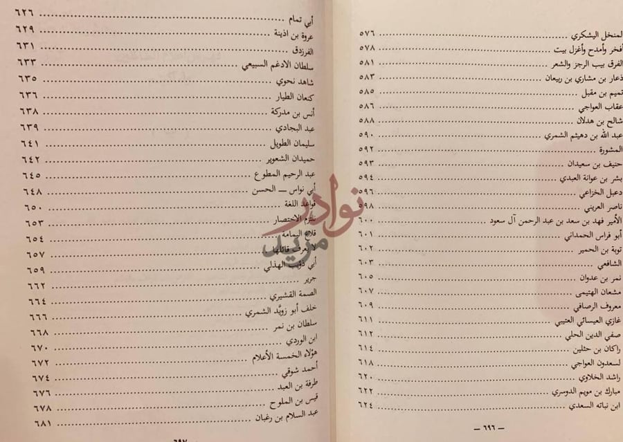 فهرس كتاب من القائل اسئلة واجوبة في الشعر والحكم والامثال