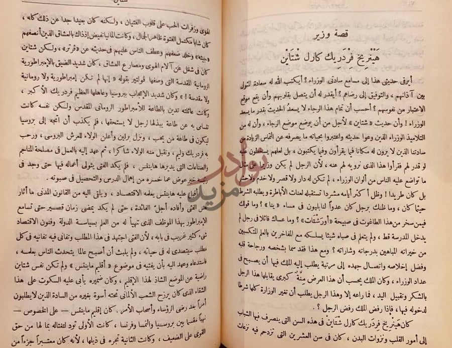 صفحة داخلية كتاب صور من البطولة قصة وزير