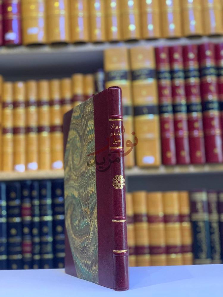 تجليد كتاب ديوان عمارة بن عقيل غلاف الكتاب
