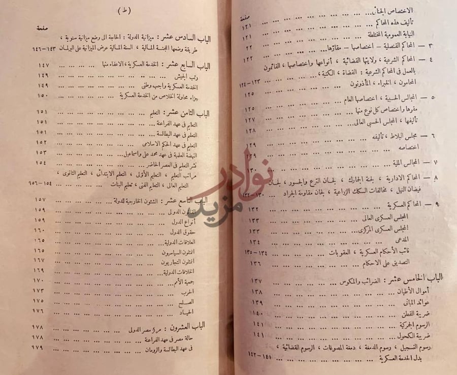 فهرس كتاب التربية الوطنية للمدارس الثانوية فهرس الكتاب