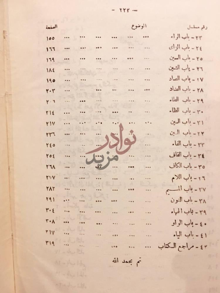 فهرس كتاب جمع التصحيح والتكسير في اللغة العربية