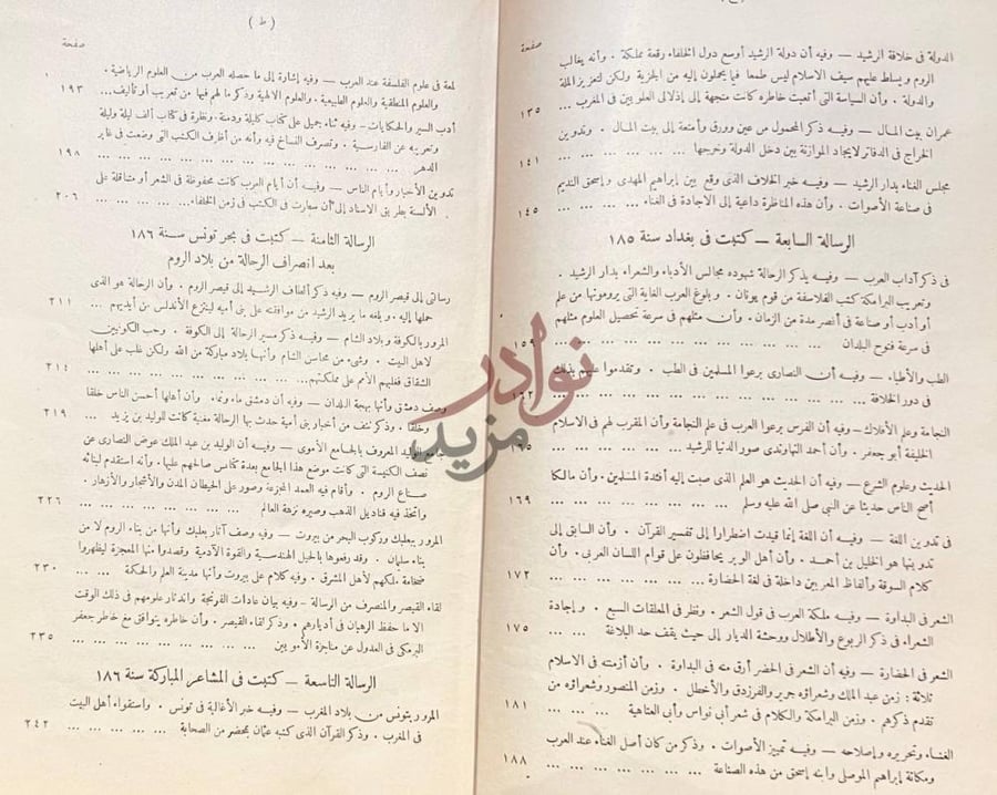 فهرس كتاب حضارة الاسلام في دار الاسلام