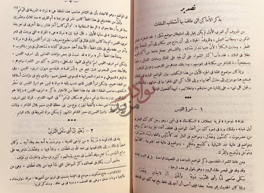 صفحة داخلية كتاب صحيح الاخبار عما في بلاد العرب من الاثار
