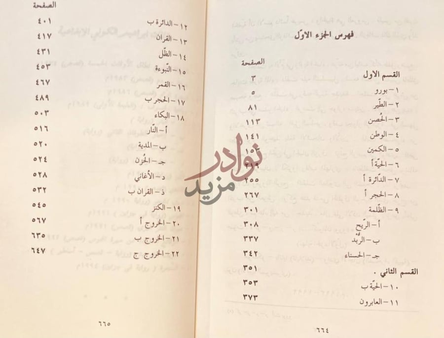 فهرس كتاب السحرة فهرس الجزء الأول