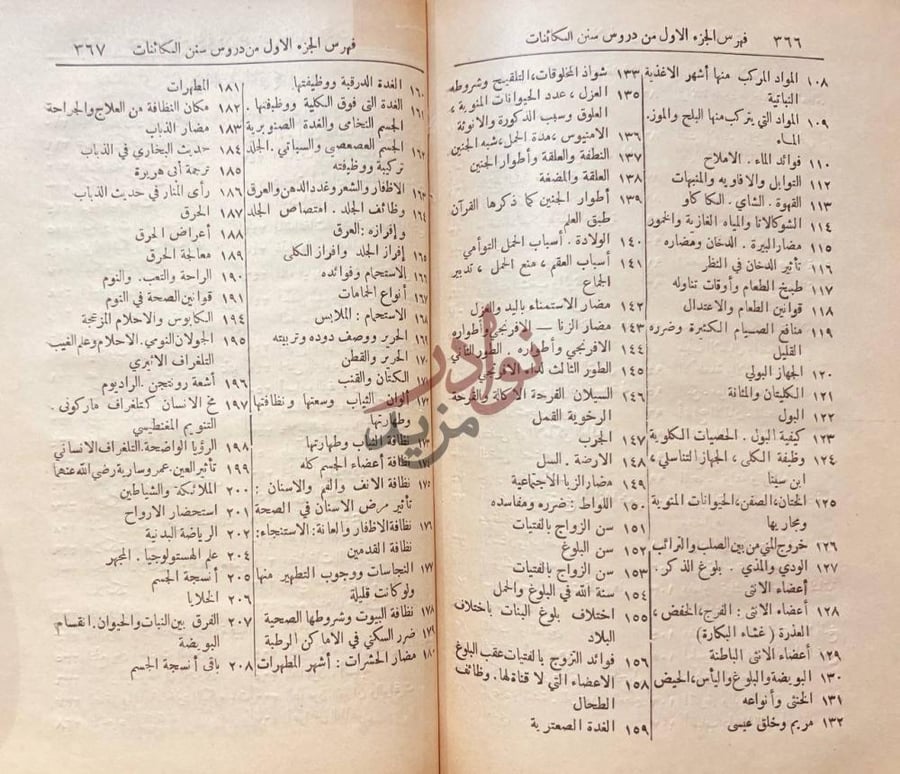 فهرس كتاب دروس سنن الكائنات فهرس الجزء الاول