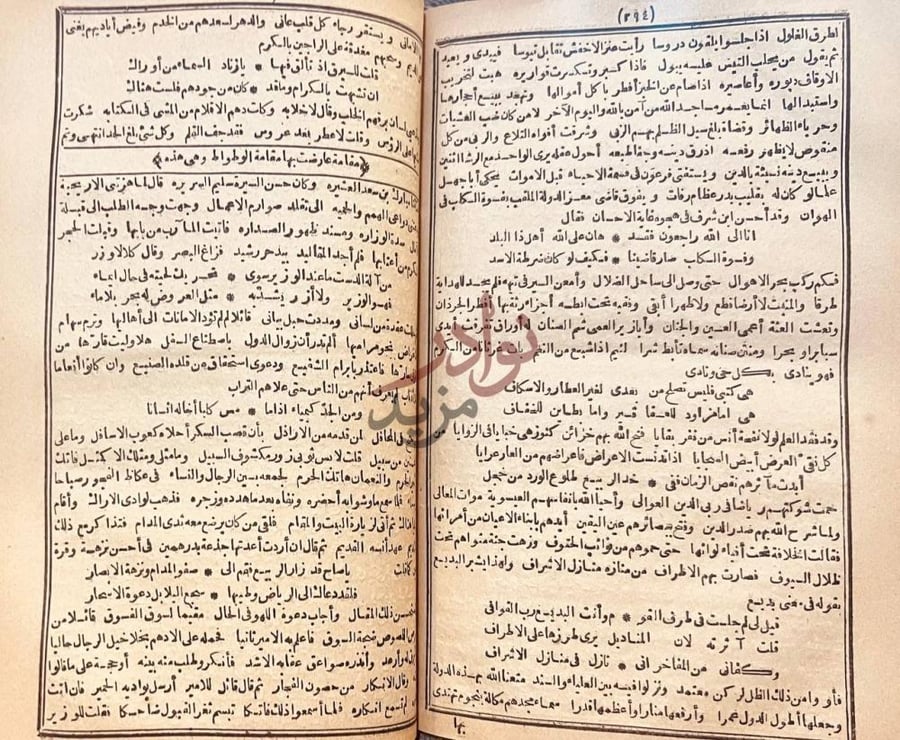 صفحة داخلية كتاب ريحانة الالبا وزهرة الحياة الدنيا