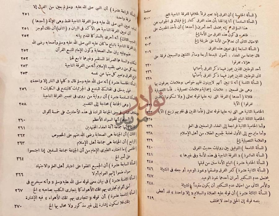 فهرس كتاب الاعتصام فهرس المحتويات