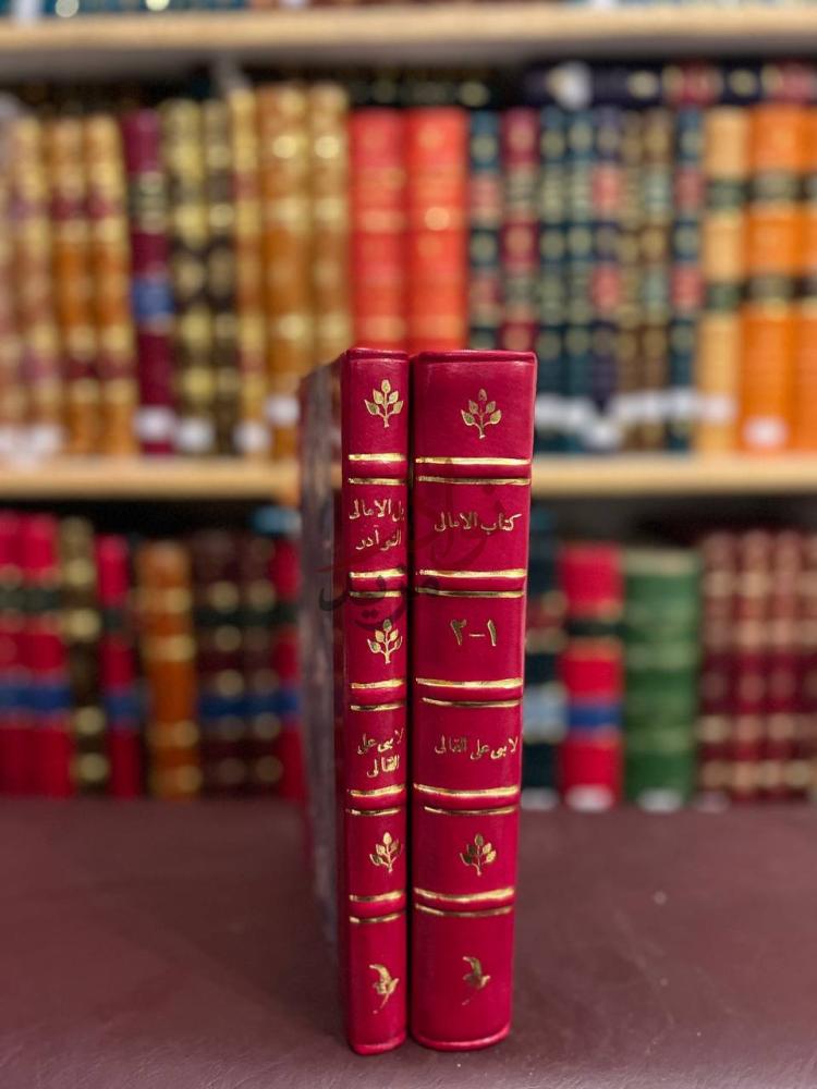 غلاف كتاب الامالي مع الذيل والنوادر