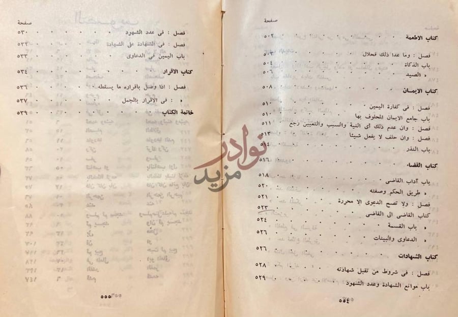 فهرس كتاب الروض المربع خاتمة الكتاب