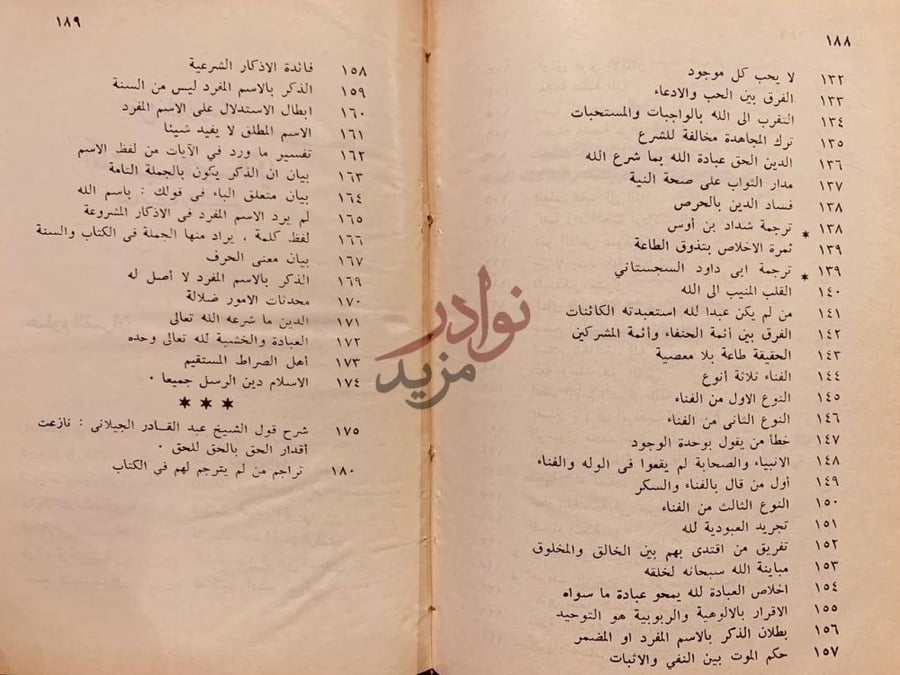 فهرس كتاب العبودية فهرس المحتويات