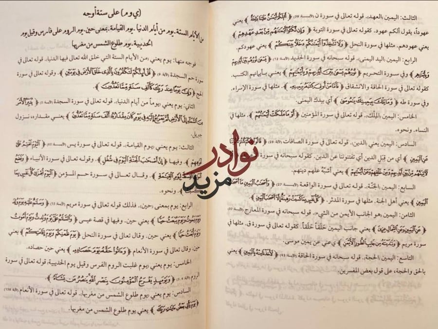 القاموس القراني الوجوه والنظائر في القران الكريم/ابن الدامغاني