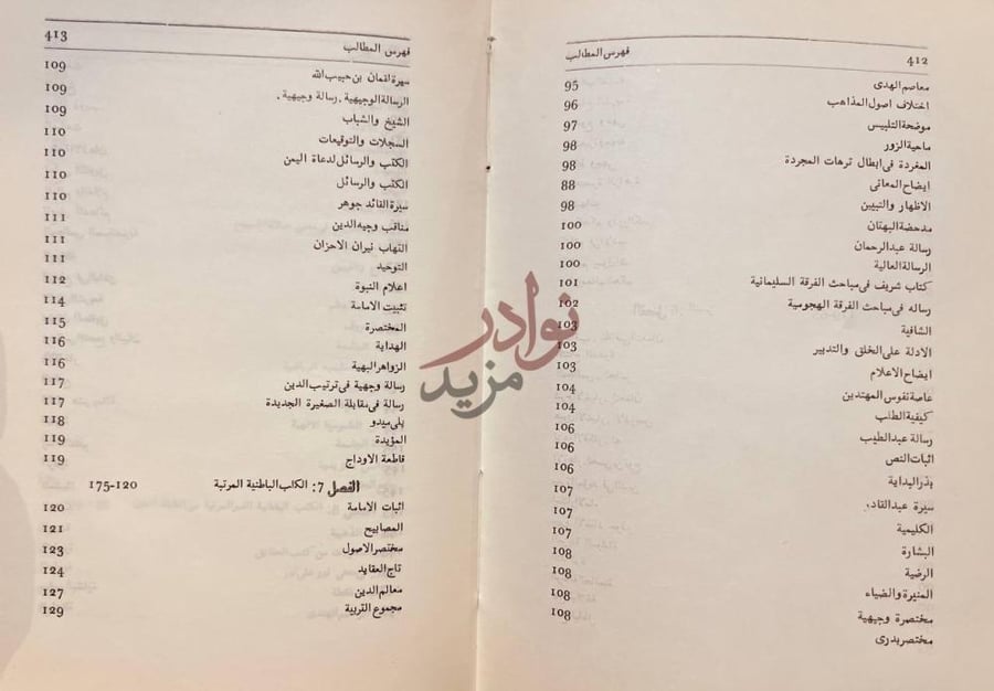 فهرس كتاب فهرسة الكتب والرسائل ولمن هي من العلماء والائمة