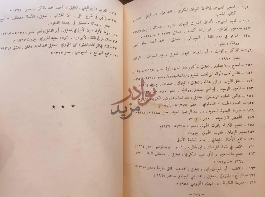 كشاف كتاب رصف المباني في شرح حروف المعاني