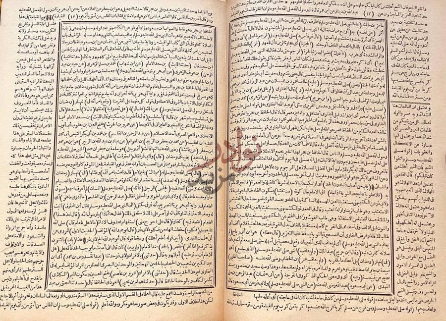 صفحة داخلية كتاب ارشاد الساري شرح صحيح البخارى