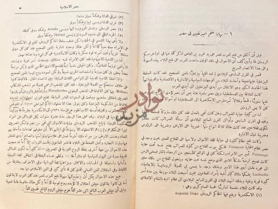 فصل كتاب في مصر الاسلامية نهاية حكم