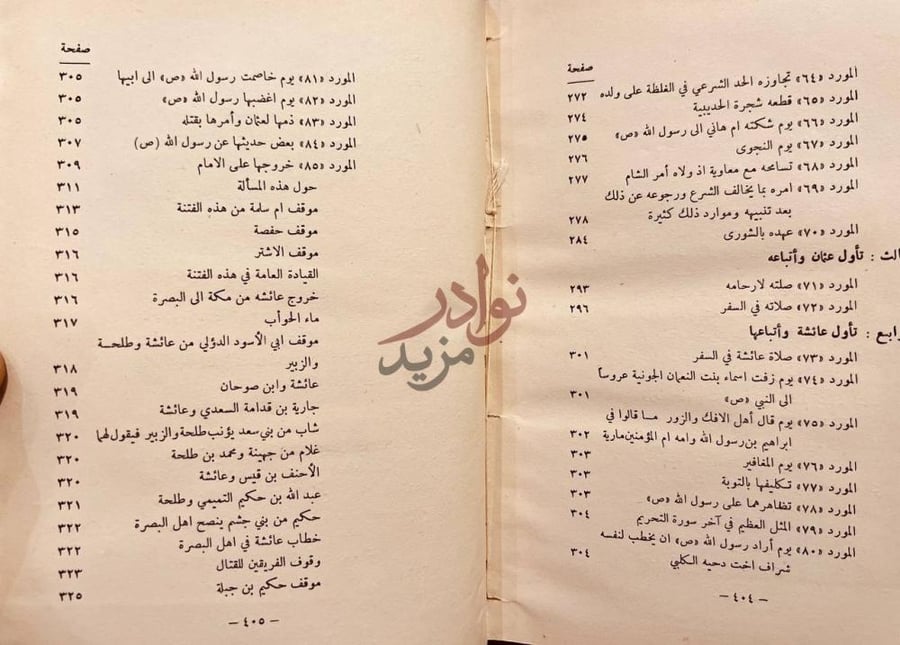 فهرس كتاب النص والاجتهاد الفهرست