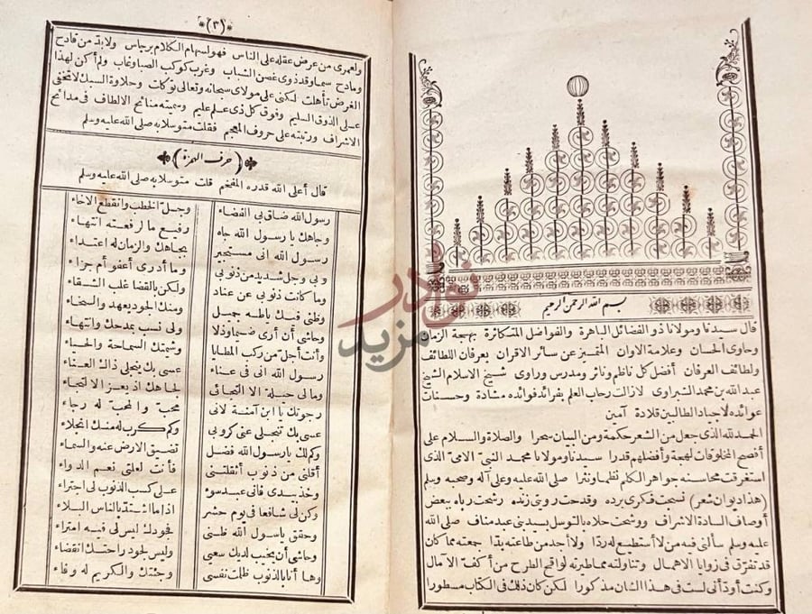 تمهيد كتاب ديوان الشبراوي بسم الله الرحمن