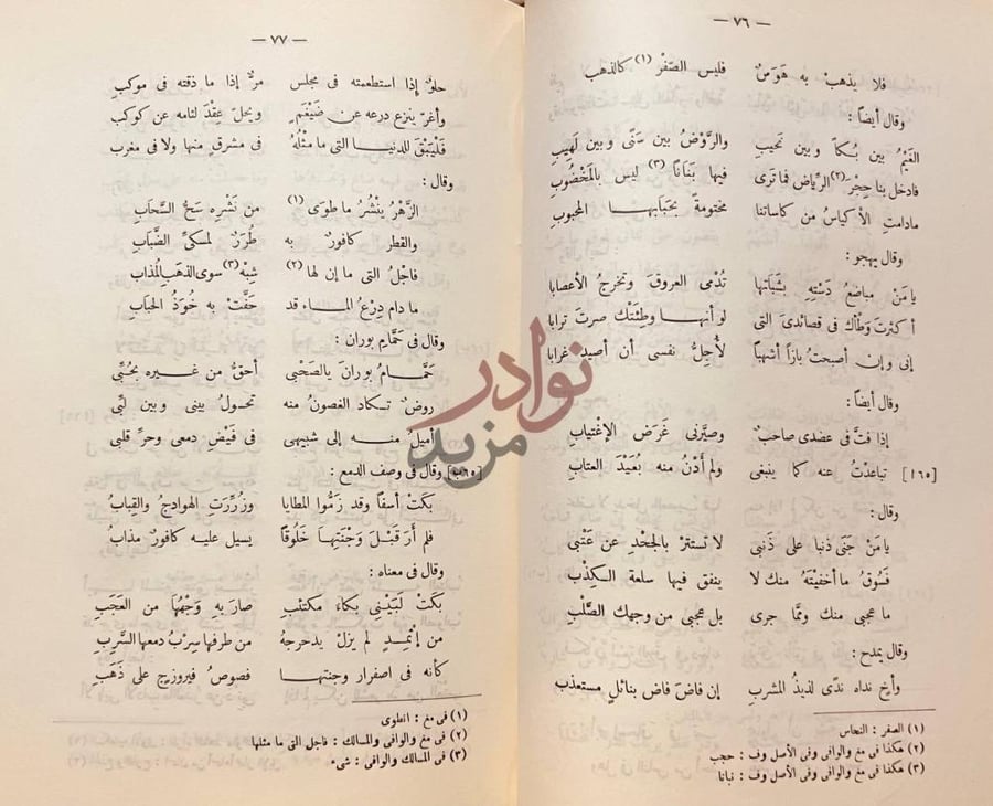 صفحة داخلية كتاب ديوان الشريف العقيلي