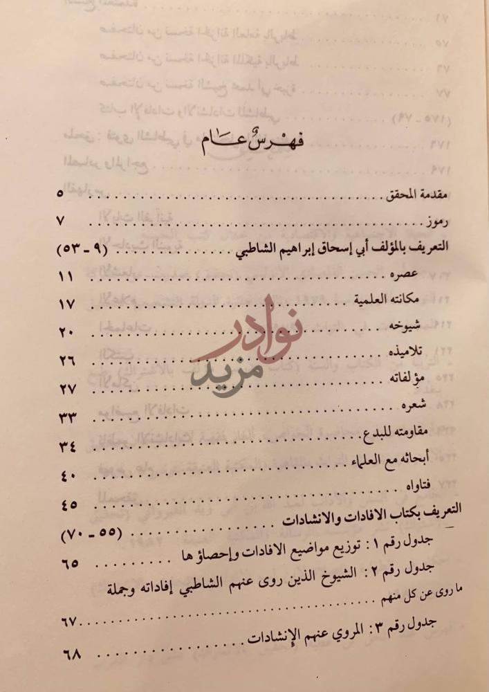 فهرس كتاب الافادات والانشادات فهرس عام