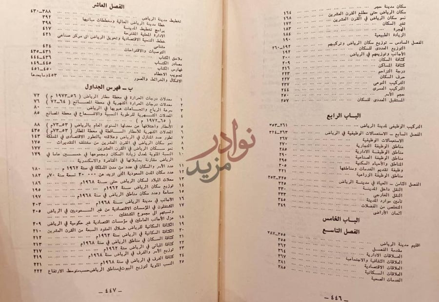فهرس كتاب مدينة الرياض فهرس الموضوعات