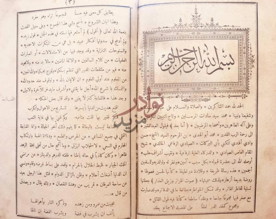 مقدمة كتاب صوت الهزار وزيف العذار مقدمة الكتاب