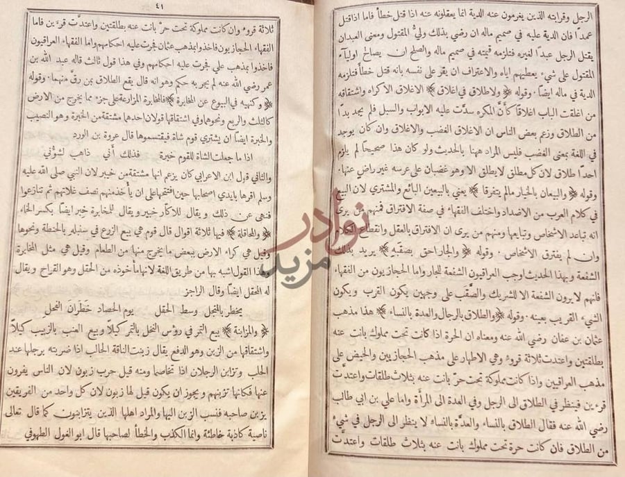 صفحة داخلية كتاب الاقتضاب في شرح ادب الكاتب